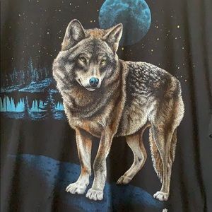 Vintage wolf tee